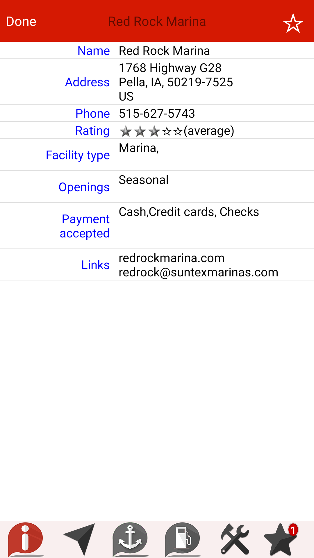Badger Lake IOWA GPS for Android