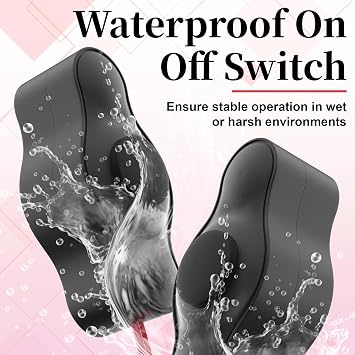 12V Waterproof On Off Switch, Inline Switch 12V with Quick Connector, Motorcycle Light Switches, Push Button Switches 12 V, Universal for LED Accent Lighting of Car Truck Motorcycle ATV Golf Cart Boat