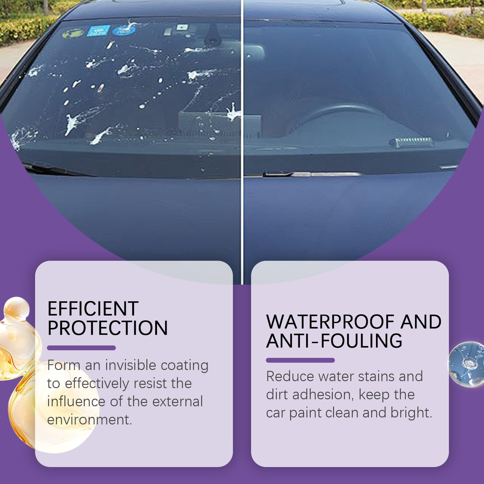 Neue Upgrades - Hochwirksamer Schutzbeschichtungsspray fürs Auto, 3-in-1-Hochschutz-Schnellbeschichtungsspray, Kratzerentfernungsset, Quick Shine Detailer Spray, Trim Coat Shine Armor (6PCS)