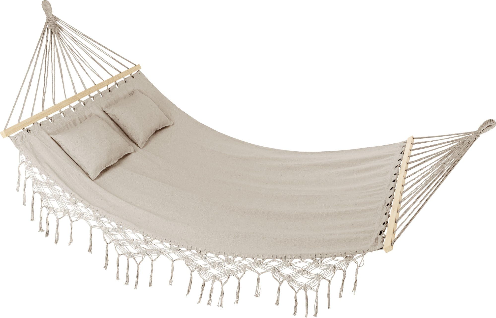 Amaca - 200x150 cm, fino a 220 kg - Amaca Boho per esterno, giardino e balcone