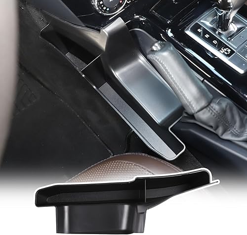 Miniatura 9 de Caja de almacenamiento colgante para consola de cambio de marchas, bandeja organizadora lateral para Mercedes Benz Clase G 2013-2018 W463 G350 G400