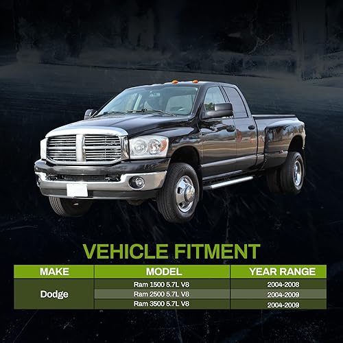 Miniatura 2 de Radiador para 2004-2008 Dodge Ram 1500, para 2004-2009 Dodge Ram 2500 3500 5.7L V8 ATRD1051