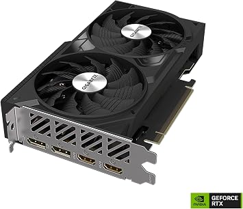GIGABYTE GeForce RTX 4060 Ti WINDFORCE OC 8G Graphics Card, 2X WINDFORCE Fans, 8GB 128-bit GDDR6, GV-N406TWF2OC-8GD Video Card