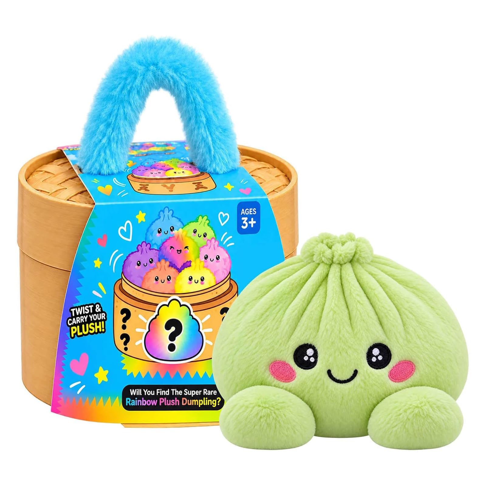 Giant Squishy Dumpling Pillow Home Decor Cute Plush Stuffed Steamed Bun (02#)