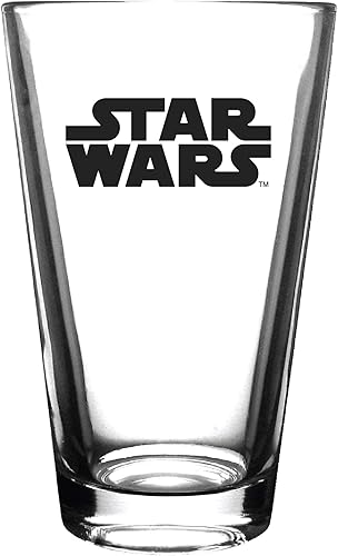 Miniatura 8 de Star Wars Juego de vasos de pinta clásica, capacidad de 16 onzas, juego de 4 vasos, forma clásica