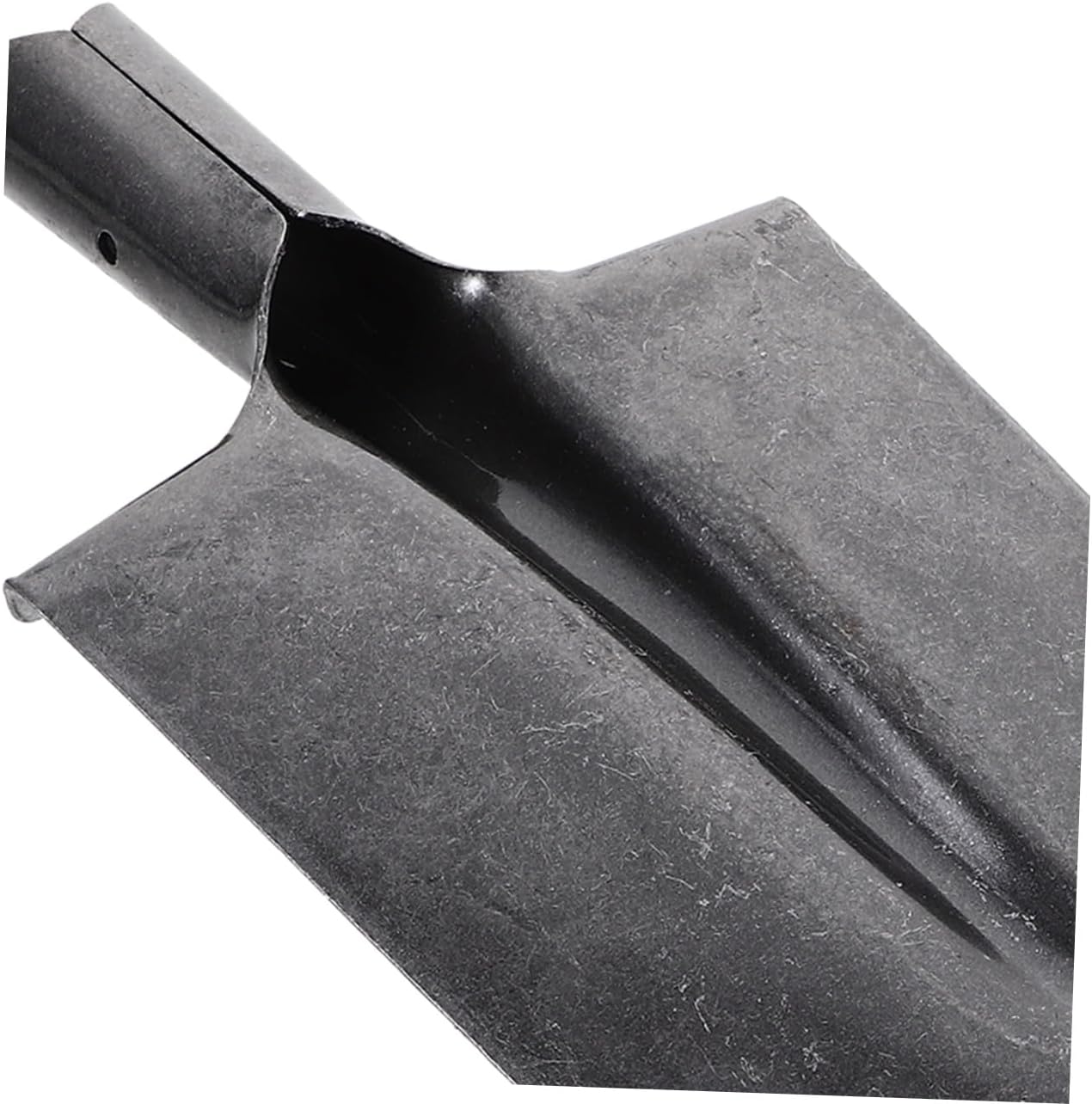 Heavy Duty Garden Spade Shovel for Digging and Planting, Manganese Steel Narrow Point Soil Tool, Sturdy Metal Hand Tool for Lawn and Gardening Use