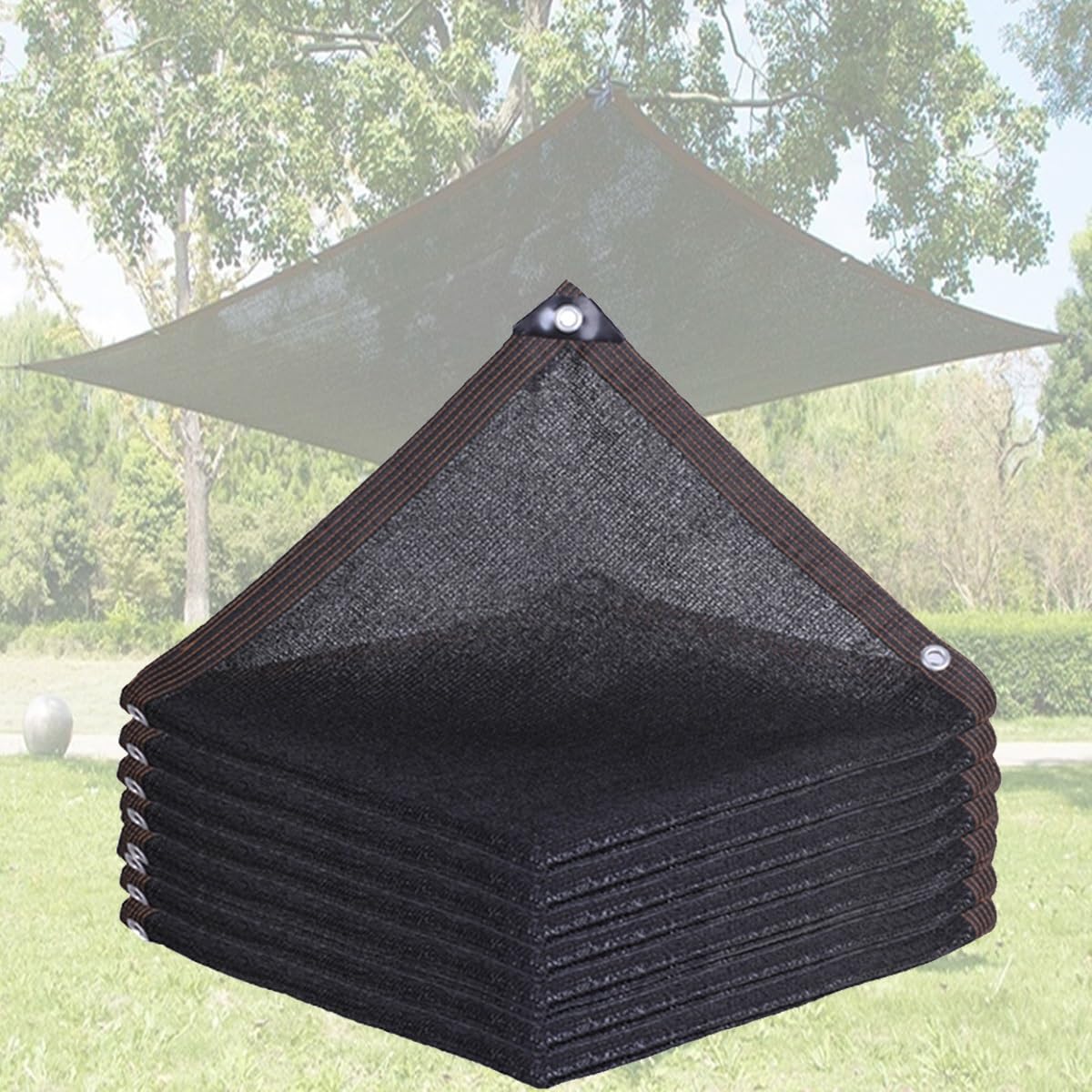 Filet d'ombrage pour serre avec oeillets tissu d'ombrage extérieur 10x9m