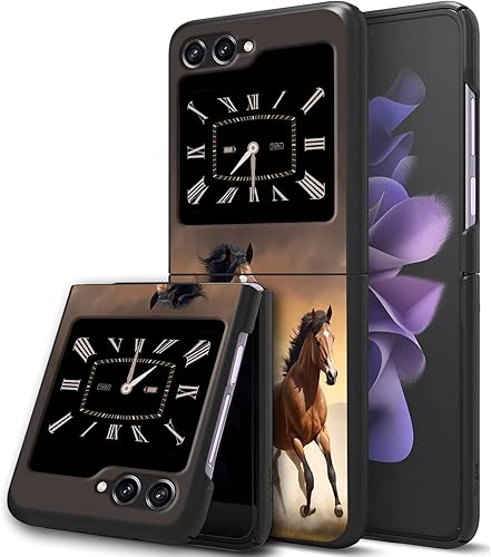 Funda para Samsung Galaxy Z Flip 5 5G, Galaxy Z Flip 5, PC duro a prueba de golpes, plegable, duradera, resistente a los arañazos, para Samsung Z