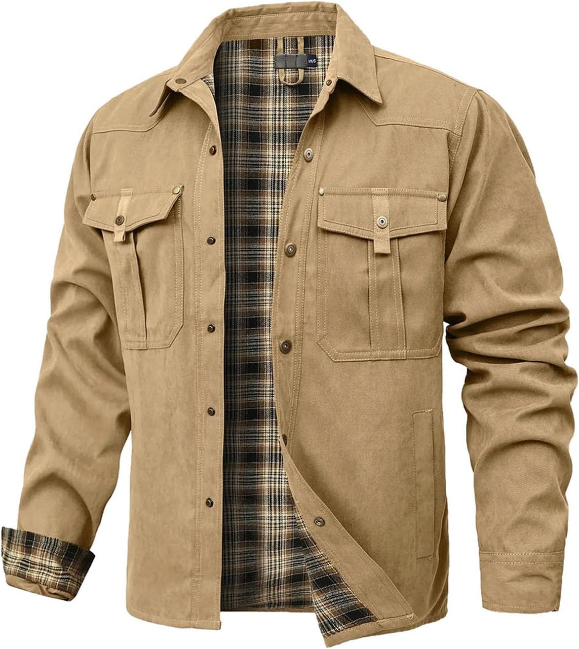 Vintage Military Cargo Jacket Men Cotton Army Bomber Jacket Tactical Outdoor Sportswear