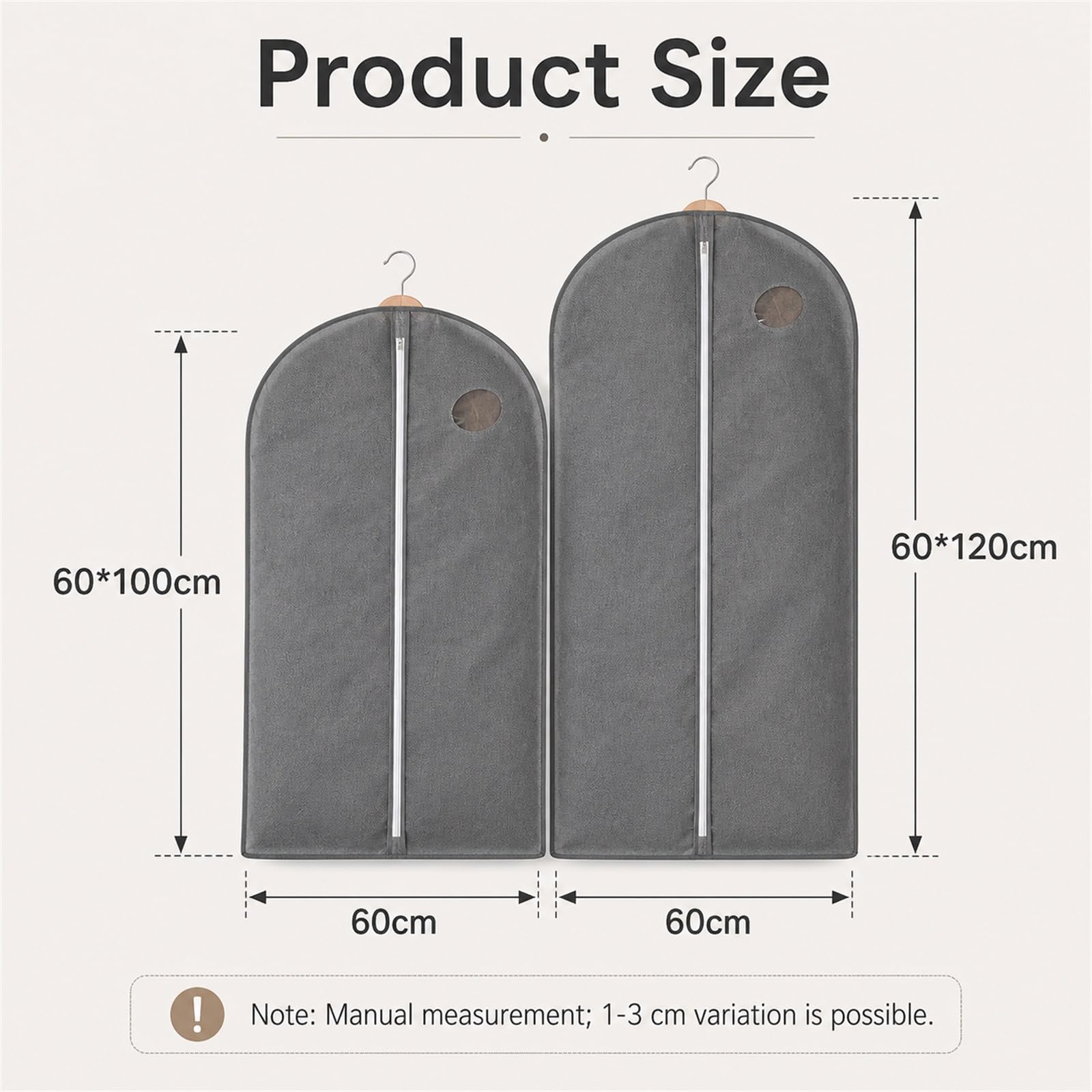 Fundas Ropa Antipolvo para Trajes,Transpirable Bolsas de Ropa Fundas con Cremallera,Funda Ropa Plegable,Antipolvo,Transpirables,para Colgar Trajes,Vestidos,Abrigos,Camisas