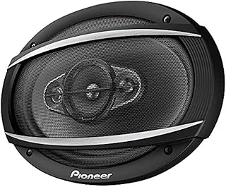 مجموعة مكبرات صوت بيضاوية TS-A6977S 650 وات من بيونير15.24-22.86 سم، قدرة فعلية مستمرة 100 وات مغناطيس 430 جرام 22 هرتز-24 كيلوهرتز، 90 ديسيبل، مقاومة 4 اوم، تركيب متساطح