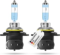 alca 2 x HIR2 Halogen Car Lamp, Px22d, 12 V 55 W Halogen Headlight Lamp, +200% More Brightness, Headlight Bulb, E-Mark, Car