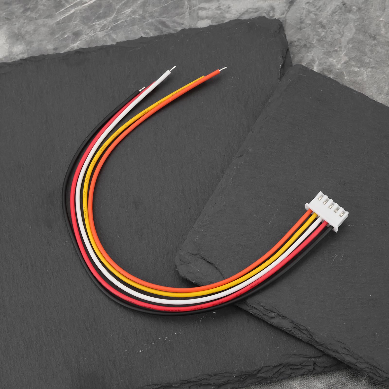 1 Conector de Entrada de Alto Nivel para Altavoz de Coche 5 Pines JST 2,54 Mm 22 AWG Compatible con JL Audio JX250 JX360 JX400 JX500 JX1000 20 Cm