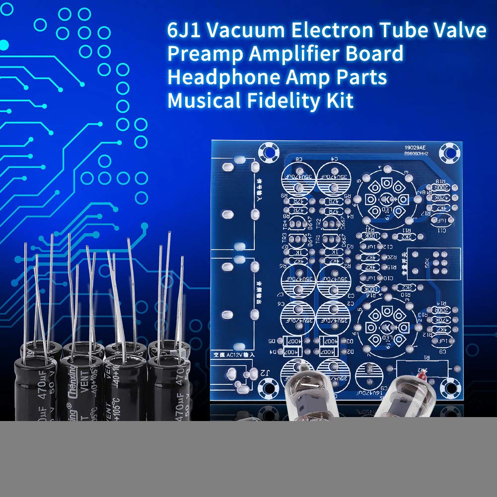 TOPINCN 6J1 Próżniowy zawór rurowy elektroronowy płytka przedwzmacniacza części wzmacniacza słuchawek Musical Fidelity Kit