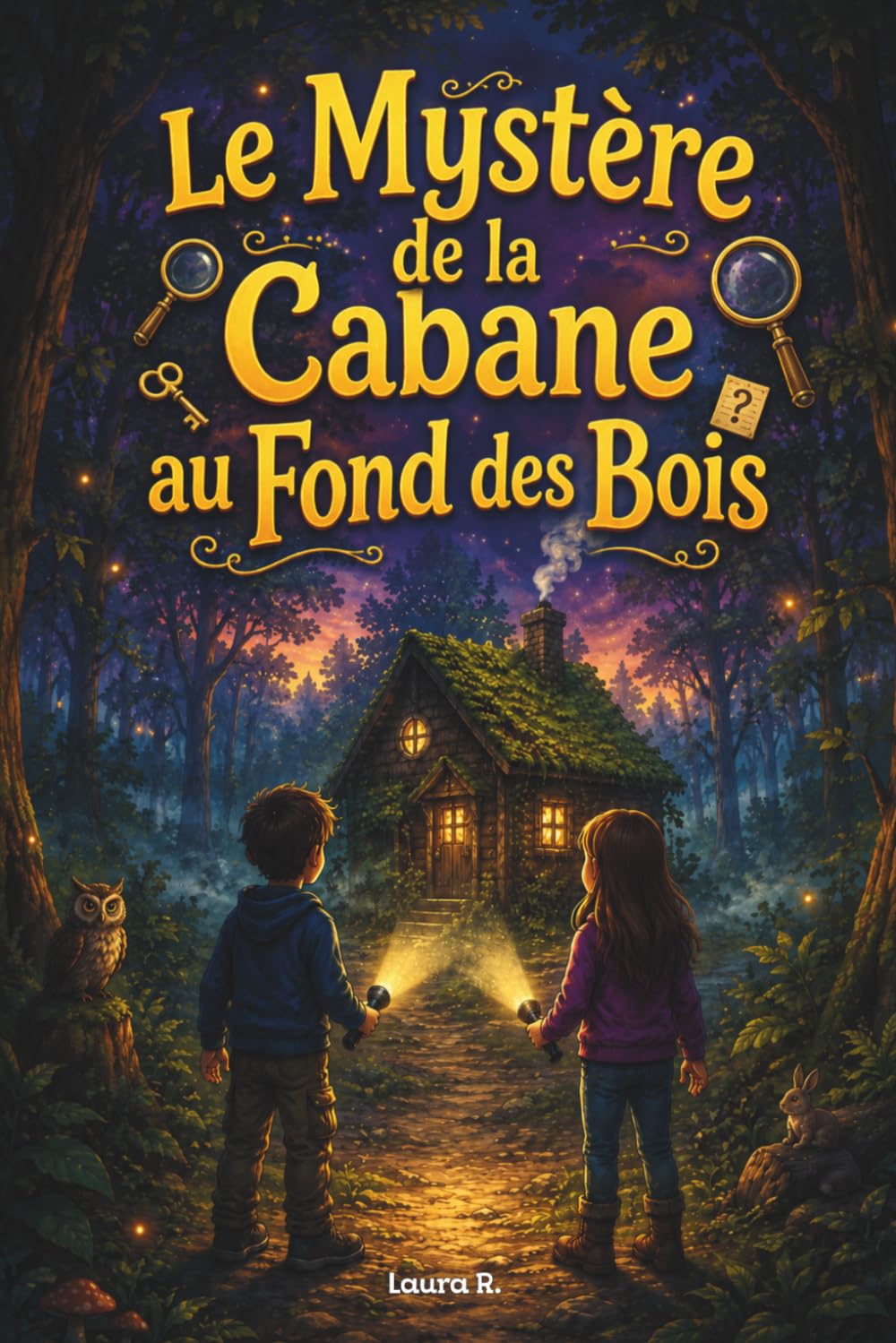 Le Mystère de la Cabane au fond des Bois: Un roman d’aventures plein de mystères pour garçons et filles – Livre pour enfants de 6 à 9 ans – Une histoire captivante et fantastique