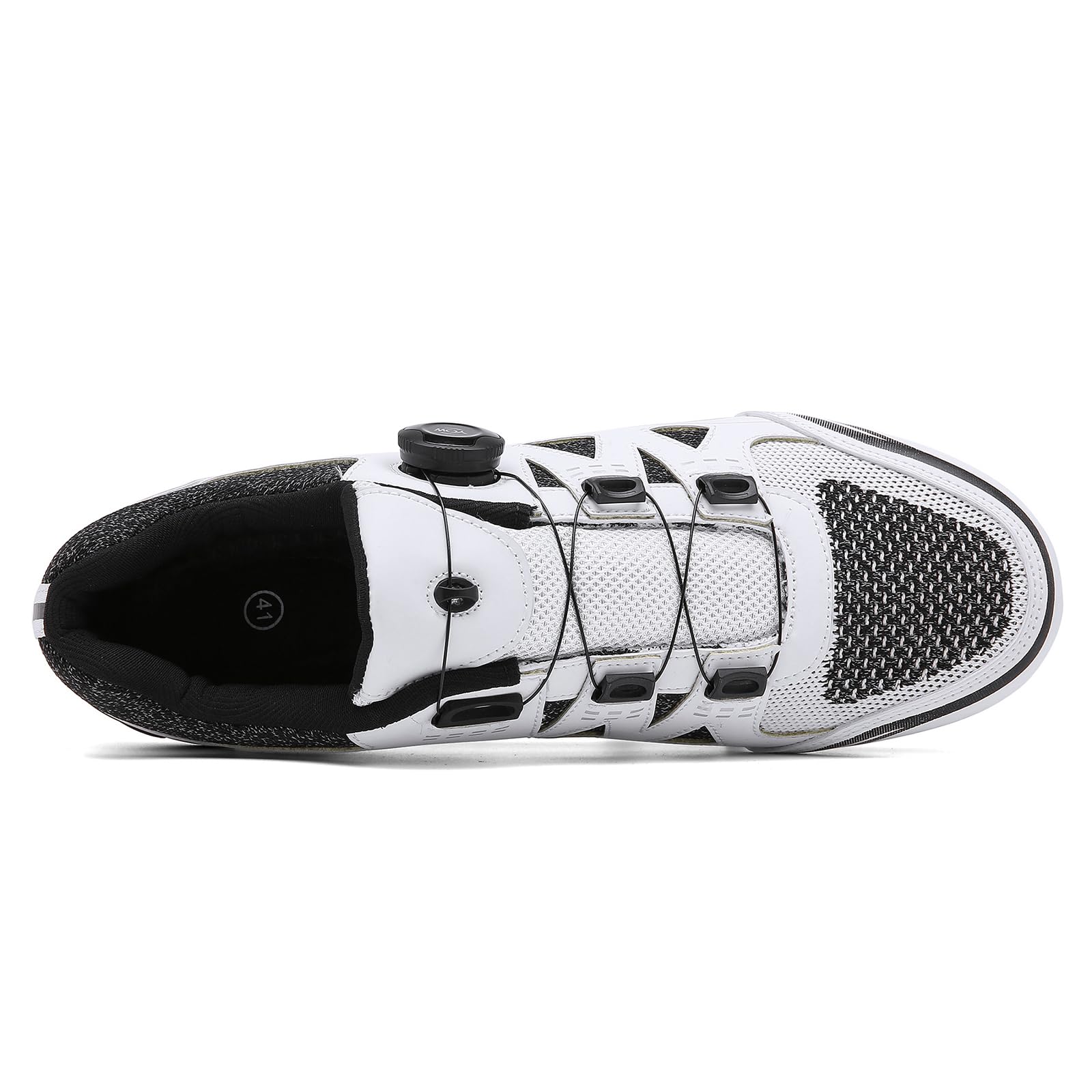 MTB Schuhe Herren Fahrradschuhe Mountainbike Schuhe Kompatibel mit Shimano SPD 2-Bolts-Pedalen mit Stollen, für Rennschuhe in Innen- und Außenbereiche
