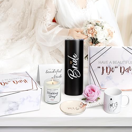 Miniatura 6 de Caja de regalo para novia, despedida de soltera, regalo de compromiso para ella, regalo de boda para novia, regalos de despedida de soltero, vaso