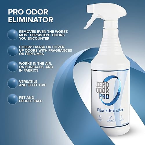 Miniatura 5 de Zero Odor Pro - Fuerza comercial - Neutralizador de mal olor con atomizador de gatillo 32 onzas