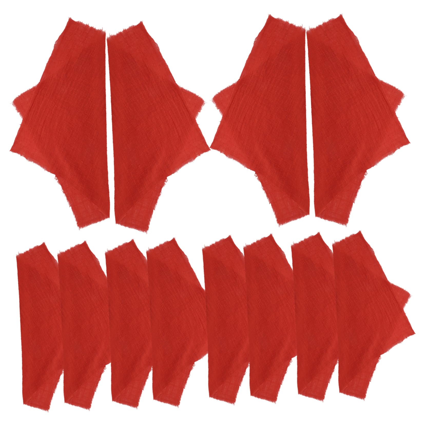 Serviettes de table en polyester VOSAREA absorbantes et infroissables
