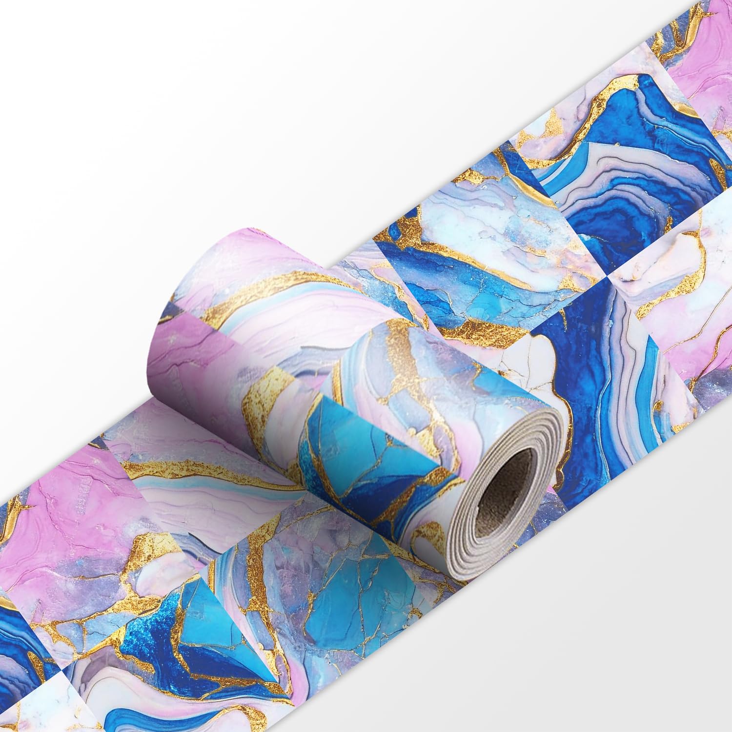VisitRyl self Adhesive Wallpaper Border wall Tiles Decorative, Peel and Stick wall Border Bathroom Stickers YX-243 20 * 240cm