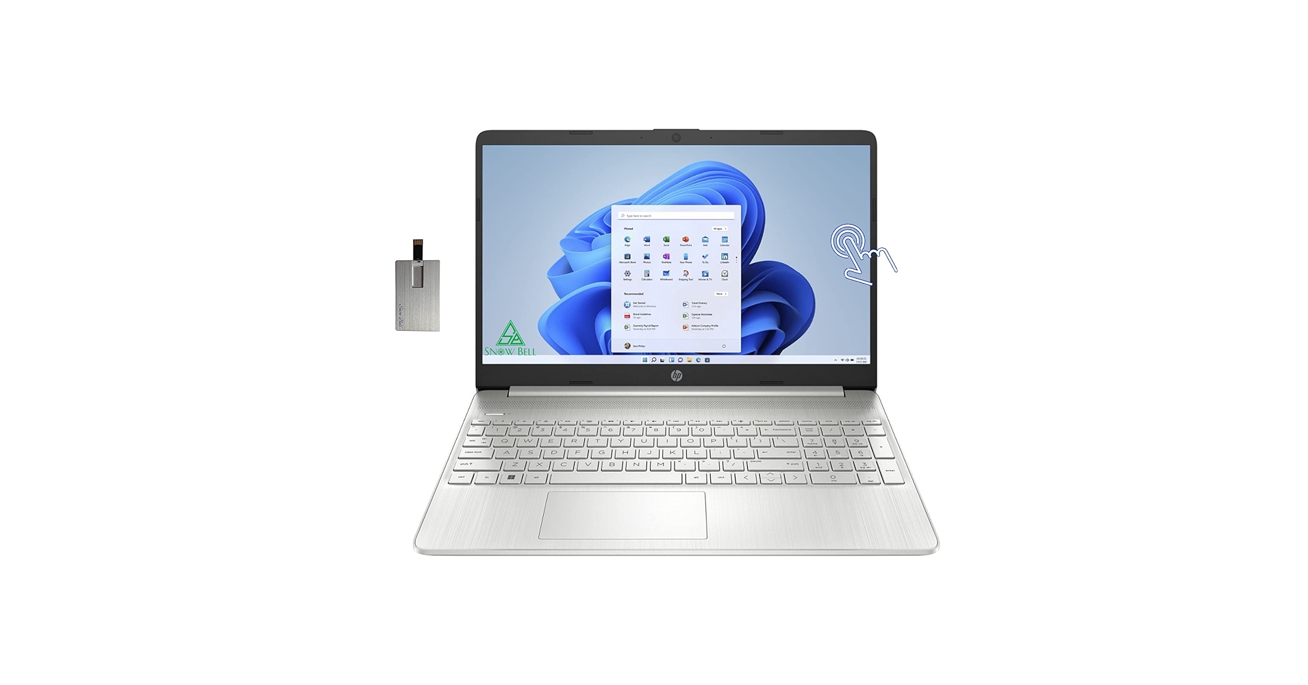 Amazon.com: HP 15-dw Laptop Intel Core i3-1115G4 8GB 256GB