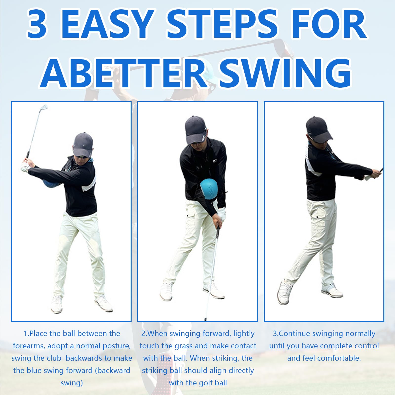 Ausili Per L'allenamento Del Golf, Ausilio Per L'allenamento Dello Swing Per La Correzione Della Postura La Struttura E L'allineamento Del Braccio Per Principianti E Golfisti Di Tutti I Livelli