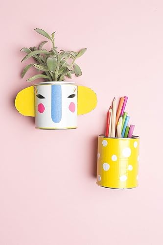 Miniatura 4 de Exa Cinta adhesiva de 1.88 pulgadas x 60 yardas, cinta adhesiva para manualidades, extra resistencia, sin residuos, bricolaje, reparaciones, uso en