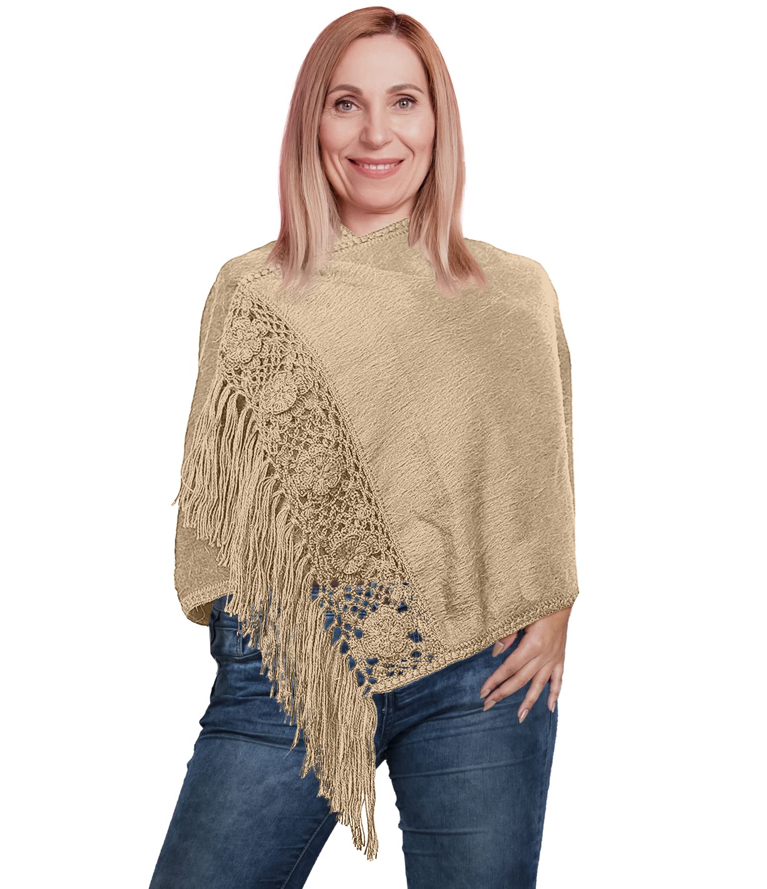 TINKUYPERU Women’s Alpaca Wool Pashmina Shawl Wrap, One Size