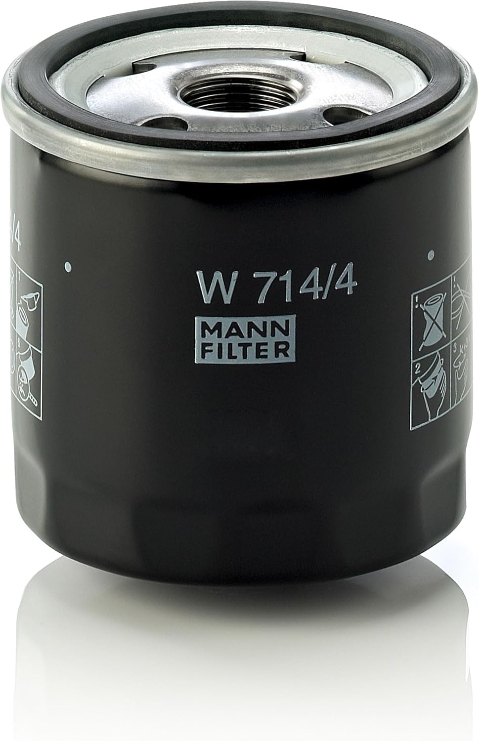 Mann Filter W714/4 Spin-On Oil Filter