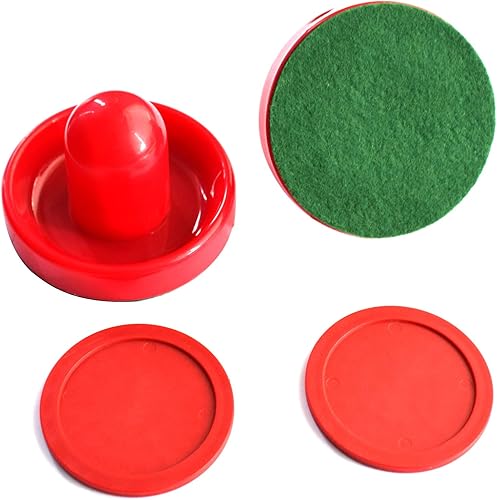 Miniatura 10 de Hathaway Juego de huelguistas y discos de hockey de aire, rojo, 3.752.875 pulgadas (BG1007)