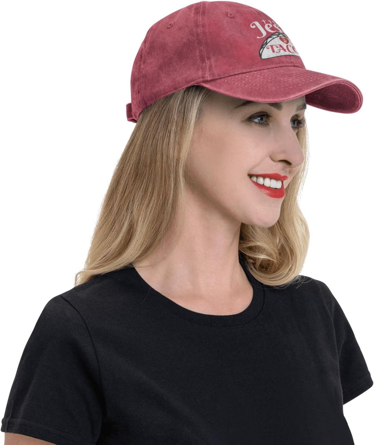 I Love Jesus and Tacos Hat I Love Tacos Hat Men Women Baseball Cap Adjustable Trucker Hat Cowboy Hat