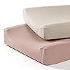 lulumoon Baby Changing Pad Cover: Muslin Diaper Changing Table Pad Cover - Changing Pad Sheets for Girls Boys