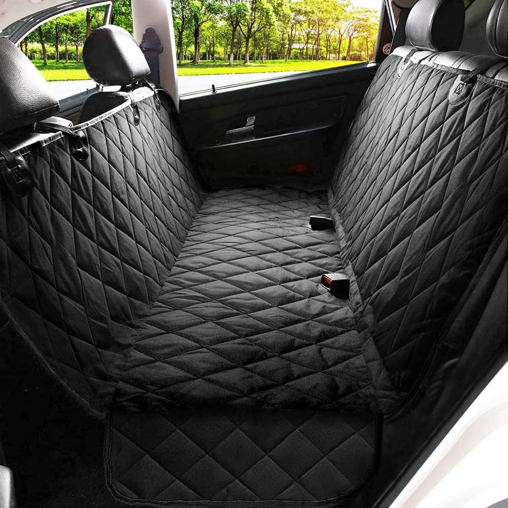 Funda Asiento Coche Perro Funda para asiento de coche para perros, hamaca para mascotas, accesorios para coche para perros, almohadilla para tapa de maletero, Protector trasero para coche Funda Coche