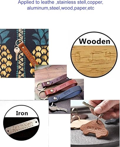 Miniatura 6 de Kit de estampado de metal, sellos de letras de metal, sellos de metal para fabricación de joyas, juego de punzones de letras para metal, juego de