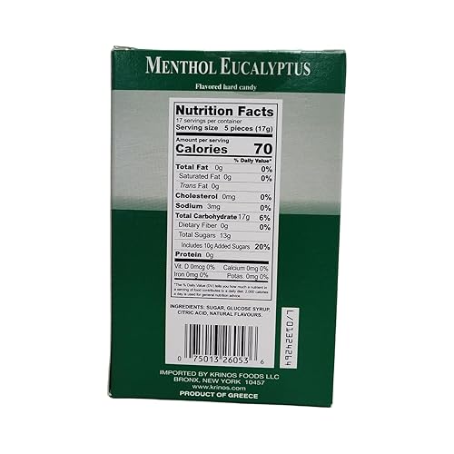 Miniatura 10 de Caramelos de ouzo Krinos, 10.6 onzas, 3 paquetes