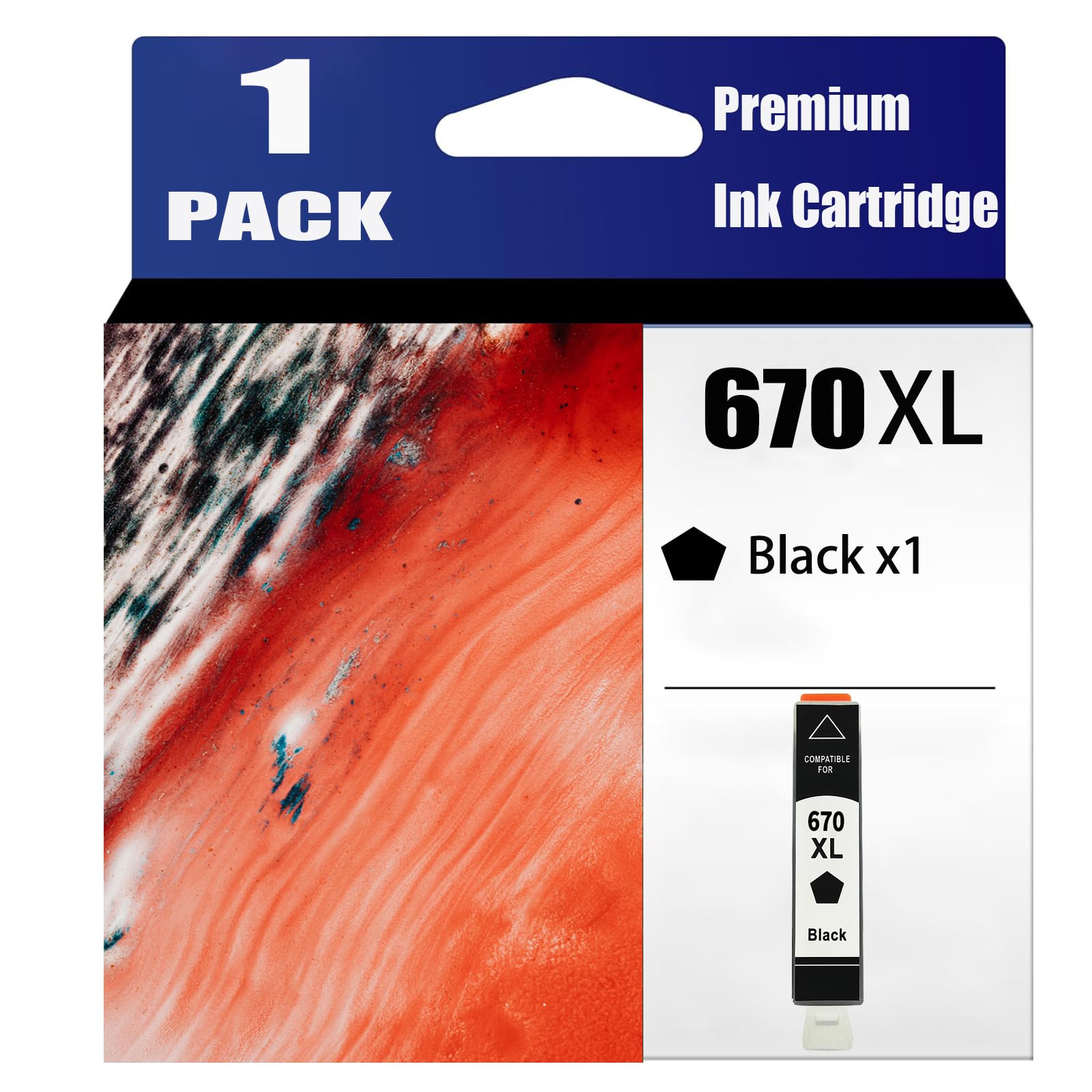 Amazon.com: 670 XL Ink Cartridges Compatible for HP Deskjet 4625