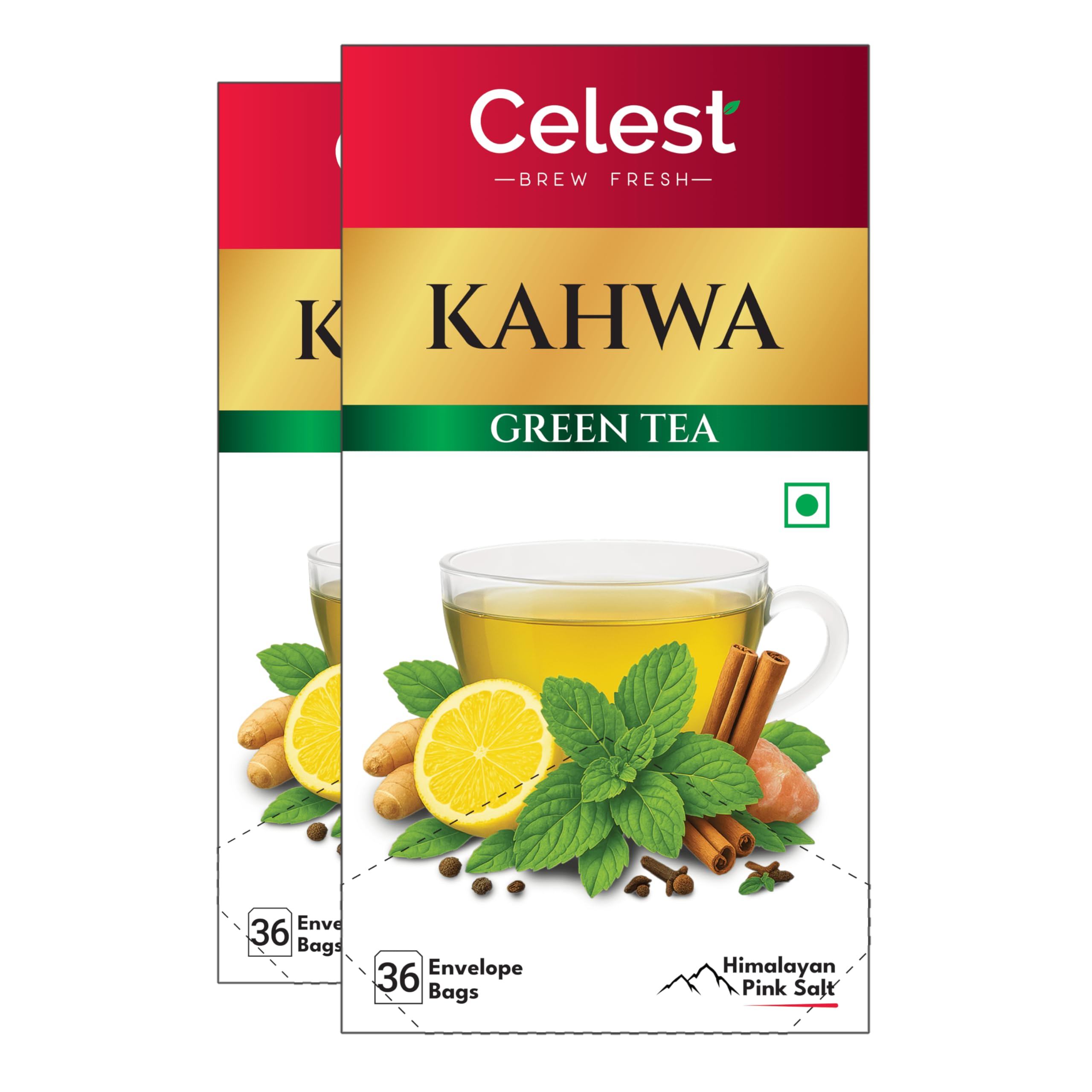 36 Count (Pack of 2)