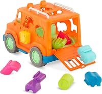 Safari Truck Motorikspielzeug - Kinder Auto Steckspiel MotorikwüRfel Ab 1 Jahr
