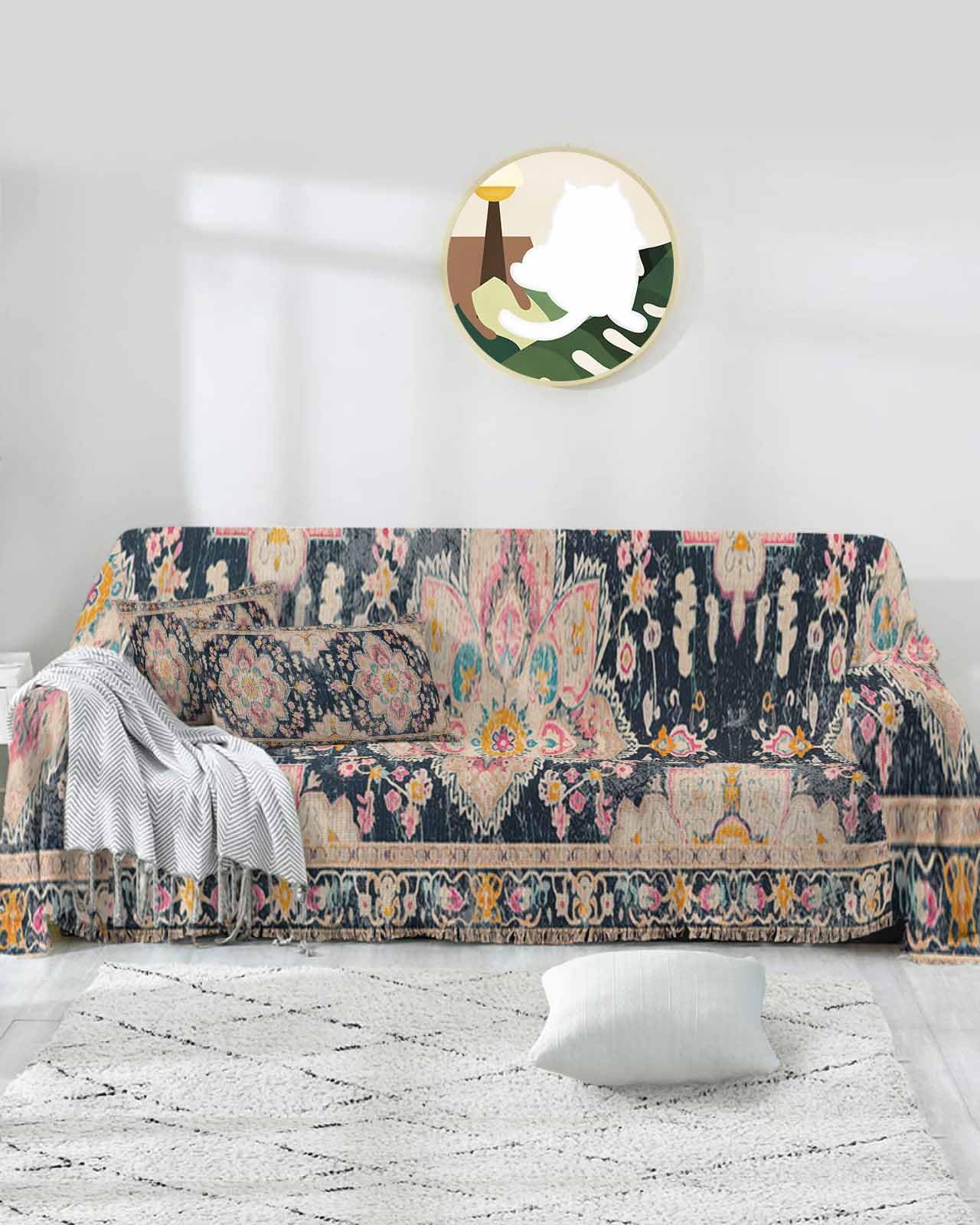 Amazon.com: Multicolor Floral Sofa Cover Couch Cushion Slipcover Amazon.com: Multicolor Floral Sofa Cover Couch Cushion Slipcover