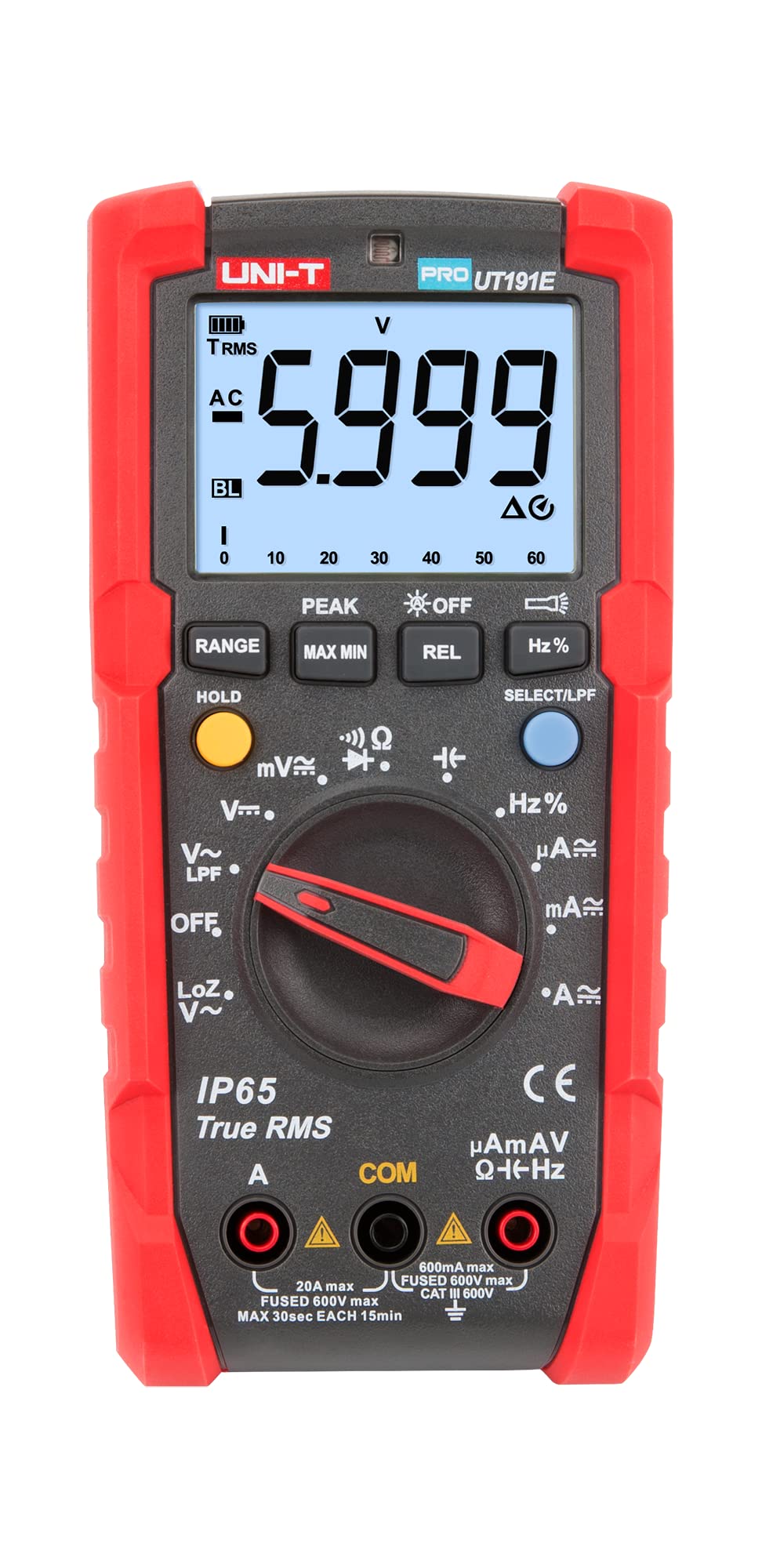 Miernik uniwersalny Uni-T PRO UT191E / MIE0368 / True RMS/Latarka