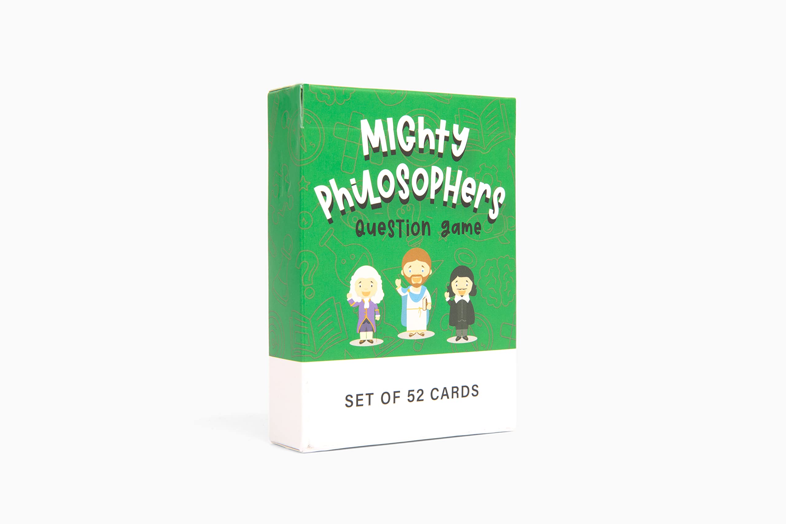 The School of Mindfulness- Mighty Philosophers Question Deck for Children, Take Turns Asking and Answering Imaginative and Philosophical Questions