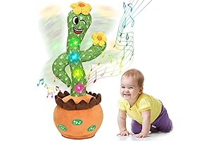 Cantante Cactus Peluche, Juguetes Bebes 3 4 5 6 Años, Repetir Hablar...