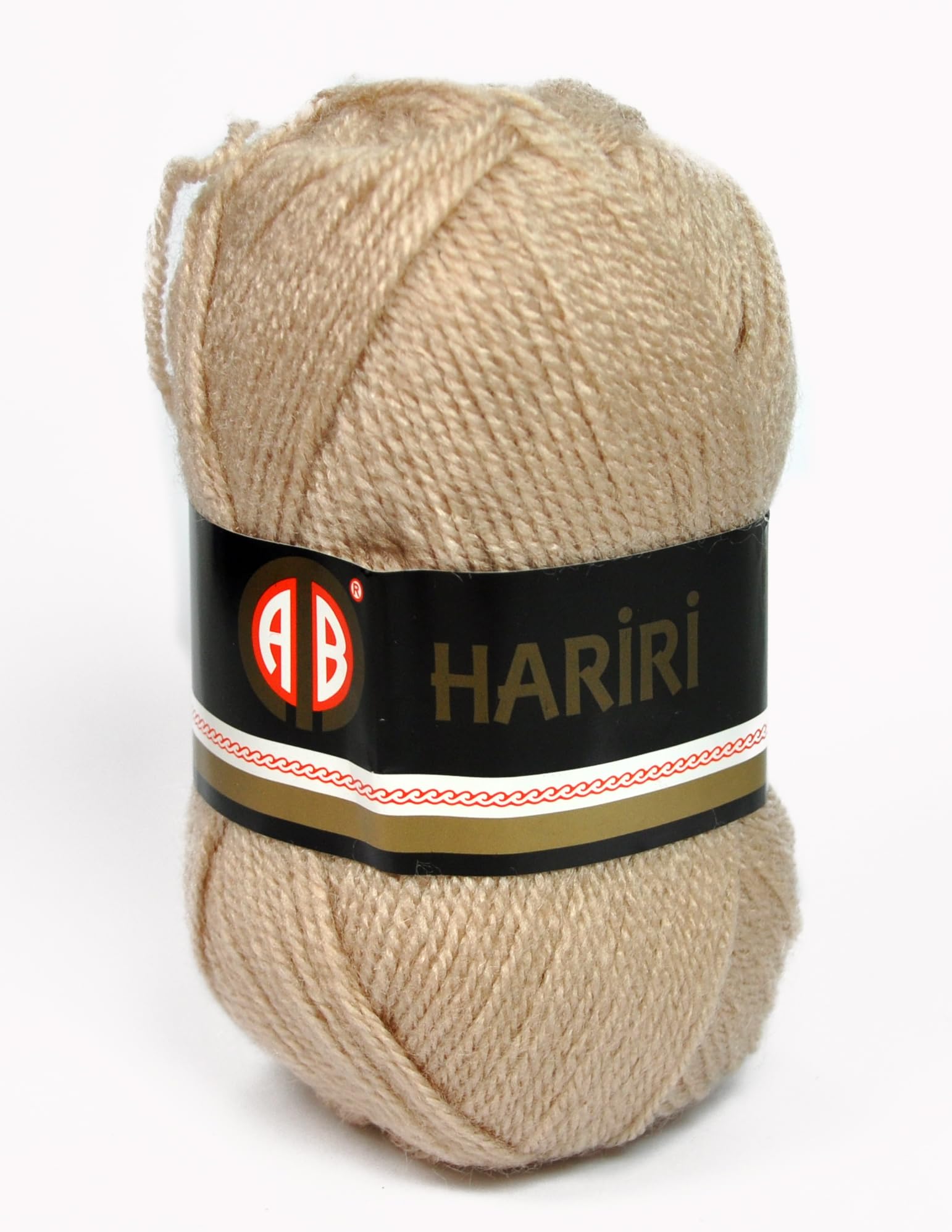 AB Hariri Crochet and Knitting Yarn 1PC (Color Brownish Beige no. 271)
