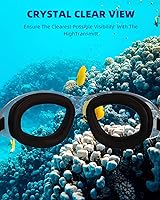 Vista 6 de Tripsky Swim Goggles, Rimless polarized swimming goggles for Adult Men Women Youth