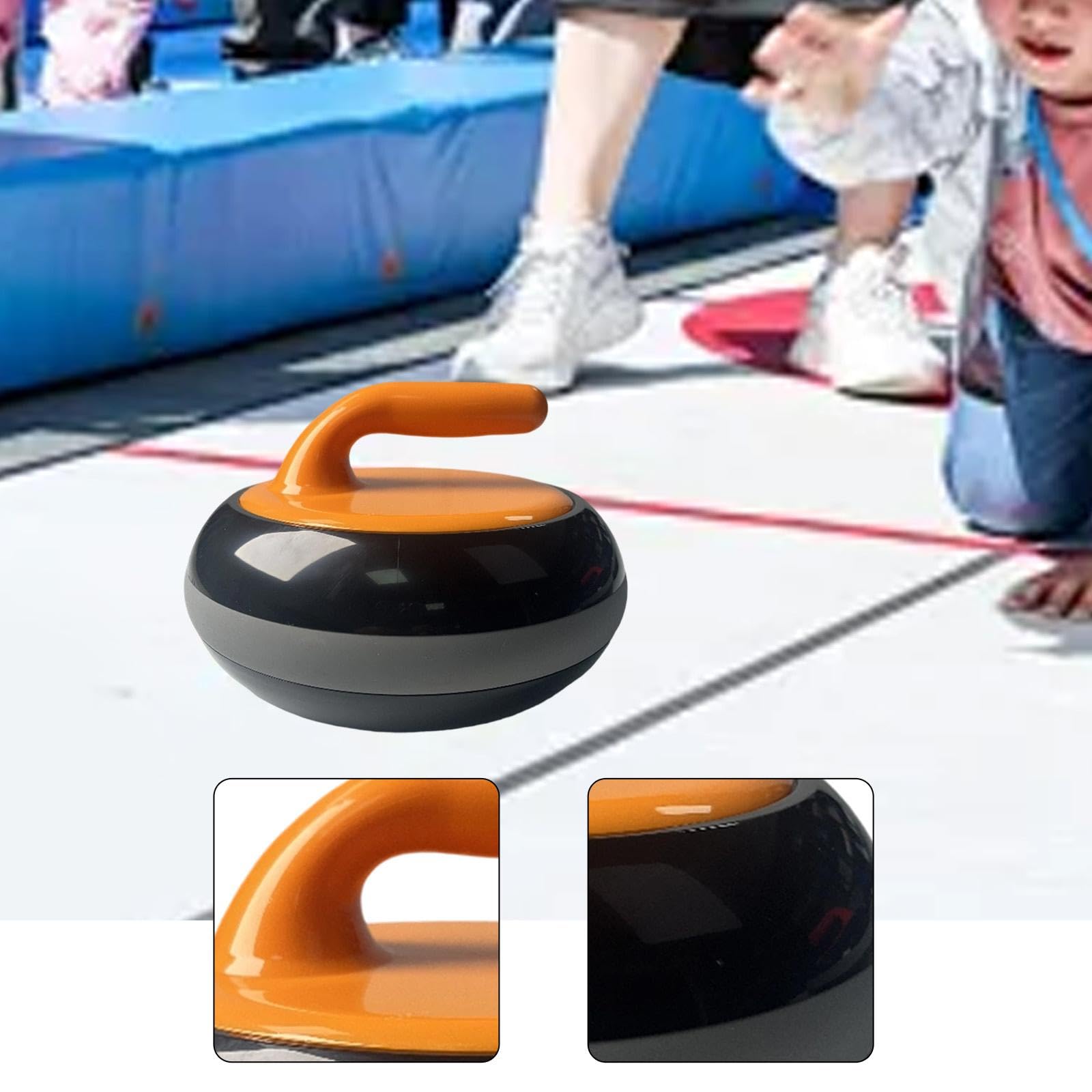 Stone Gioco Sportivo da Tavolo con Pietra Portatile Pratico per Allenamento Gruppo Facile Uso Materiali PP Adatto per Bambini Adulti a, Arance