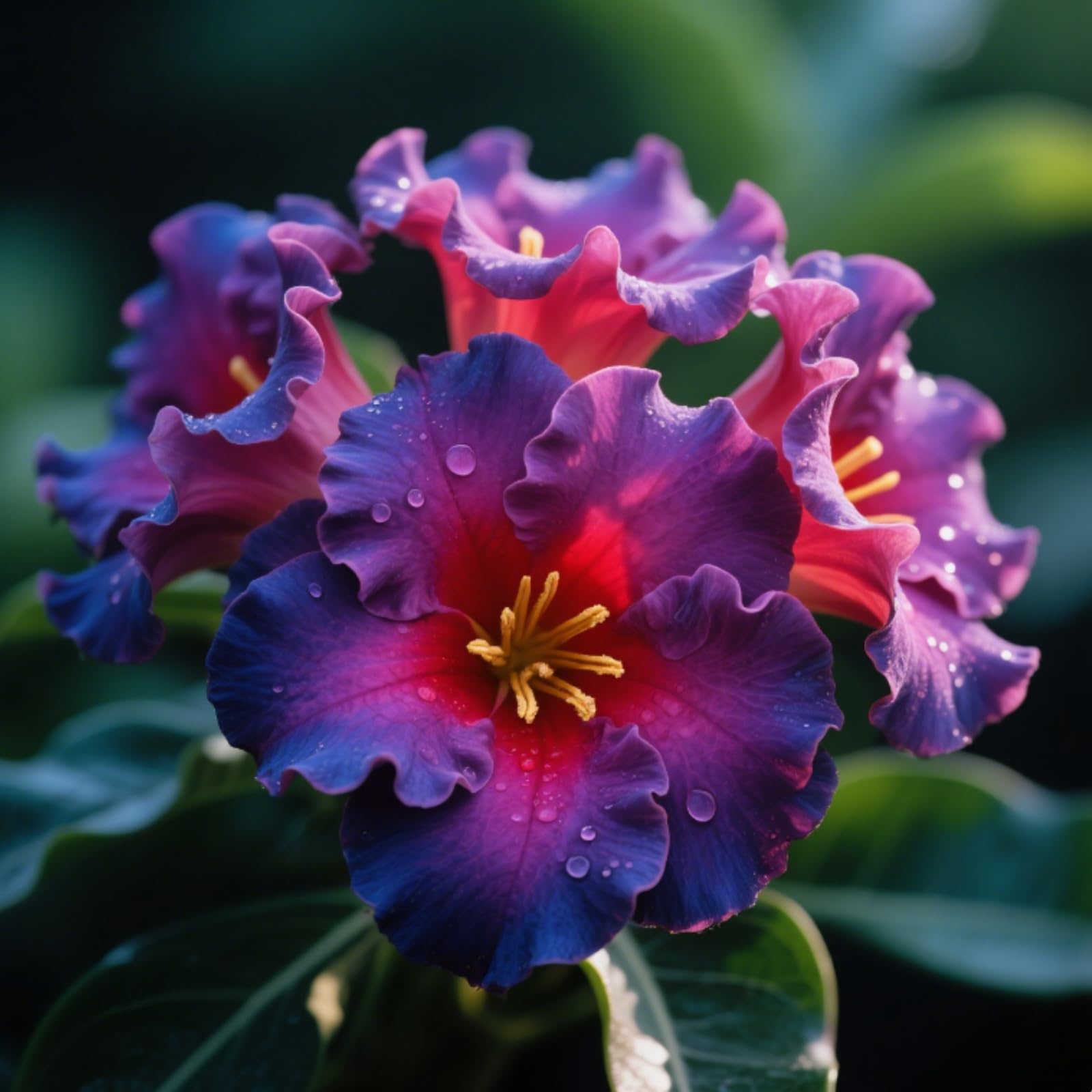 Perennial Desert Rose Bulbs,Rare and Beautiful Adenium Bulbs in Bulk,Professional Planting for Stunning Garden Displays-5 Bulbs-E