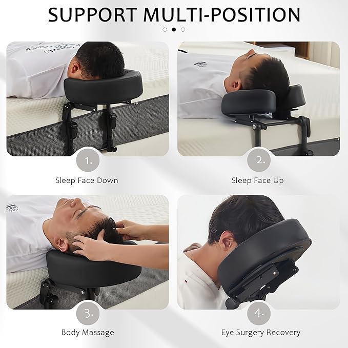 Camilla de Masaje Portátil Ajustable con Espuma Viscoelástic miniatura 7