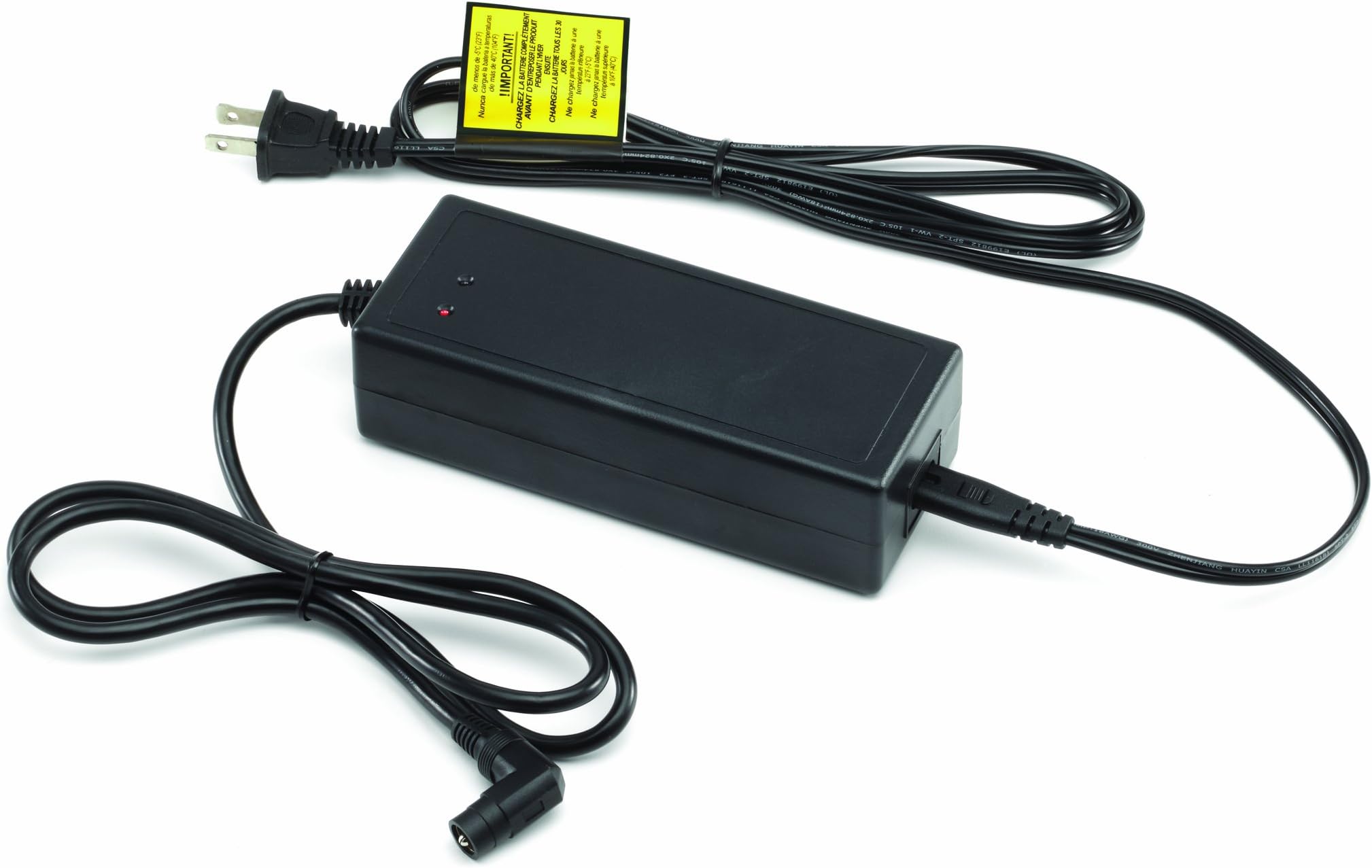 Earthwise CH80024 Lawn Mower Battery Charger, 24-Volt, Black