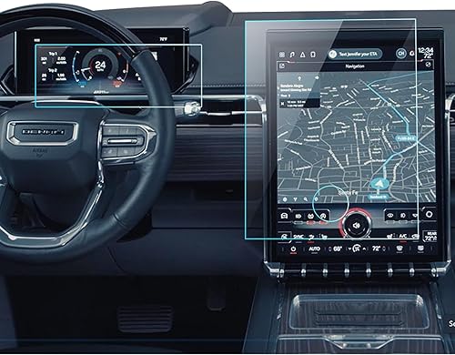 Miniatura 67 de Protector de pantalla de coche para Ford Edge 2024 2025 2023 2022 2021 (SE/SEL/ST-Line/Titanio/ST) Accesorios Protector de pantalla de vidrio