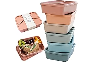 BuguCat Bento Box - Eco-Friendly, Leak-Proof, Microwave Safe
